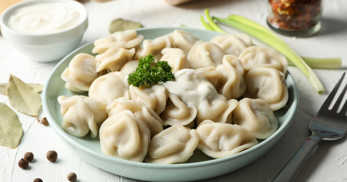 健身適合的低卡水餃：鮮肉雜糧水餃！
